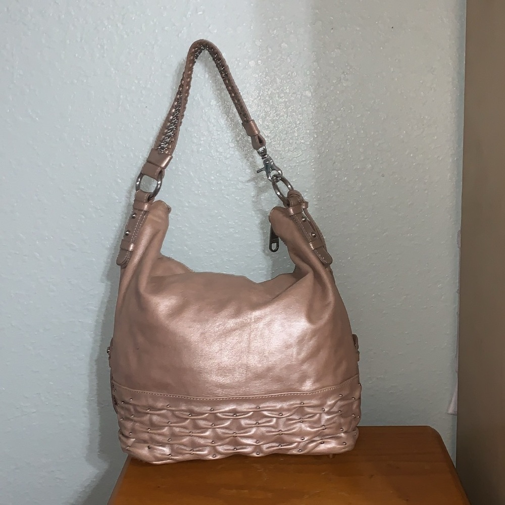 Bagley Marika, champagne, iridescent shoulder bag - Picture 2 of 11